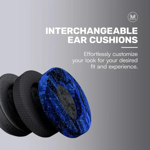 Wireless Over-Ear Fitness Headphones, 45H Battery, ANC, Awareness Mode, 3 Quick-Swap Cushions, IPX4 Water-Resistant - Image 4