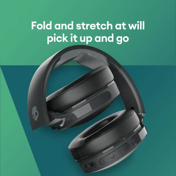 Skullcandy Hesh ANC Over-Ear Wireless Headsets Long Endurance Headphones Bluetooth Gaming Sports Volume Control Earphones - Image 3